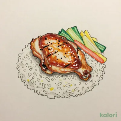 Flame-Grilled Chicken Bento (200g)