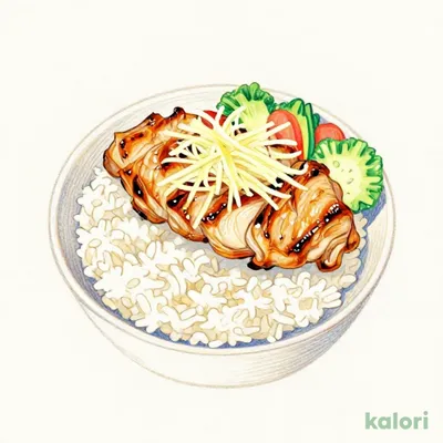 Oni-Oroshi (Coarse Grated Radish) Grilled Chicken Bento (400g)