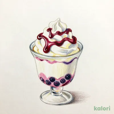 おこさまバースデー特典 ベリーのヨーグルトサンデー