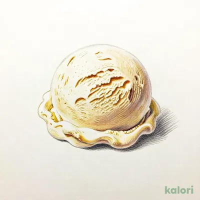 おこさま特典 アイス(バニラ)