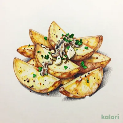 Anchovy Potatoes, Large