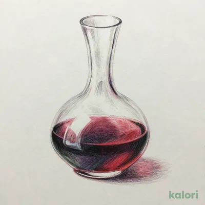 デキャンタ赤(500ml)