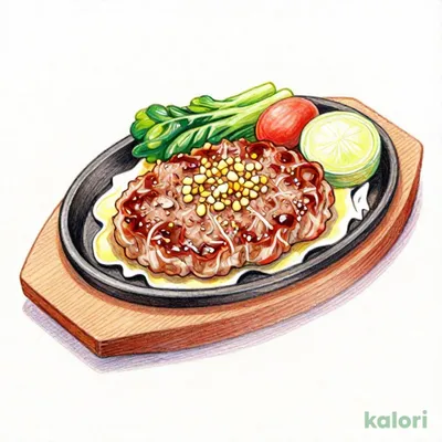 ニンニク大俵ハンバーグ200g