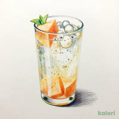 メロンソーダ&白ぶどうスパークリング