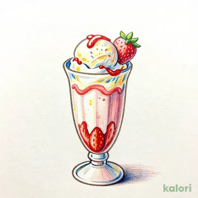 ランチ ストロベリーシェイク(店舗限定)