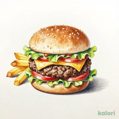 ランチ ダブルビーフバーガー(フライドポテト付、スープバー除く）(店舗限定)