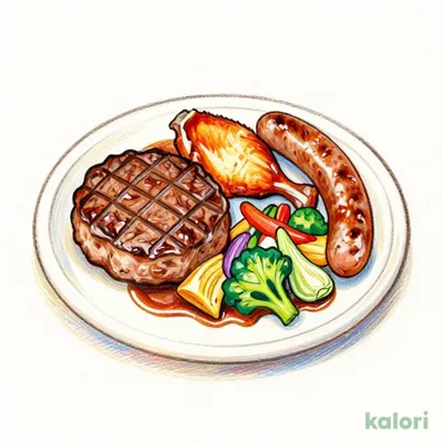 ランチ ミックスグリル