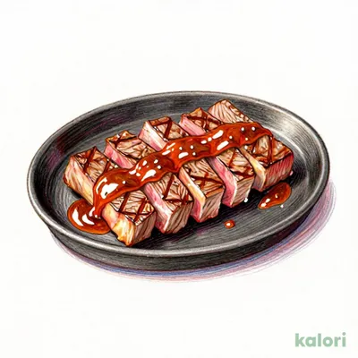 ランチ 直火焼きカットステーキ160g
