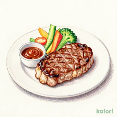 リブロースステーキ&手ごねハンバーグ