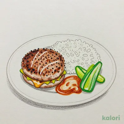 低アレルゲンおこさまハンバーグ(ドリンクバー除く)
