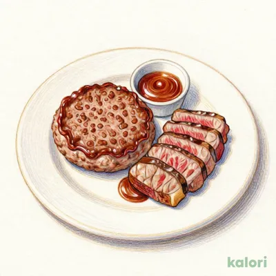 Daitawara Hamburger Steak 150g & Cut Steak