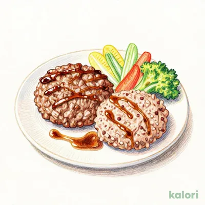 Daitawara Hamburg Steak 200g & Hand-Kneaded Hamburg Steak