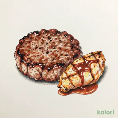 大俵ハンバーグ250g&グリルチキン