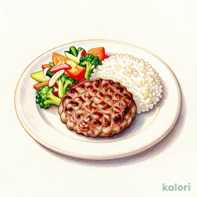 Hamburg Steak Plate (100g)
