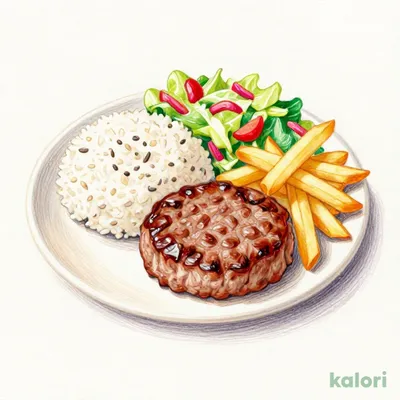 手ごねハンバーグプレート150g