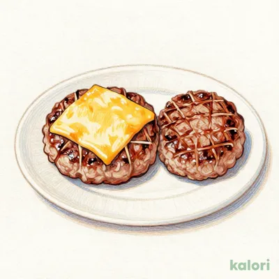 Flame-Grilled Cheese Daitawara Hamburg Steak 250g & Hand-Kneaded Hamburg Steak