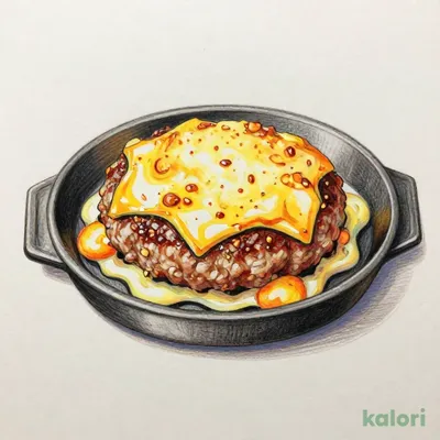 炙りチーズ大俵ハンバーグ500g