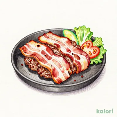 燻製ベーコン大俵ハンバーグ250g