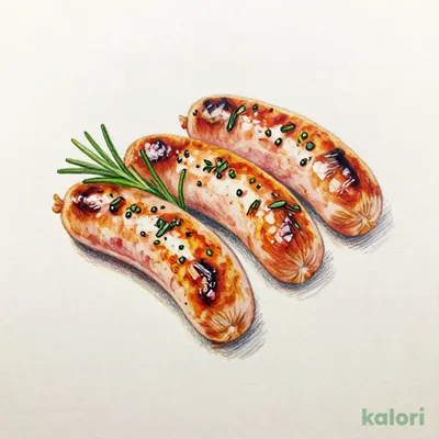 直火焼きハーブソーセージ