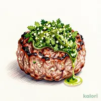(チミチュリソース付) 大俵ハンバーグ150g