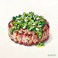 (チミチュリソース付) 大俵ハンバーグ200g