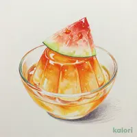 夏限定）赤肉メロンゼリー