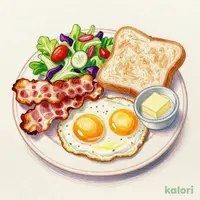ベーコンエッグモーニング（バーメニュー除く）