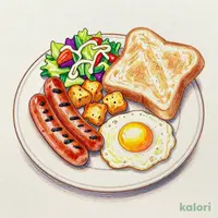 ソーセージエッグモーニング(バーメニュー除く)
