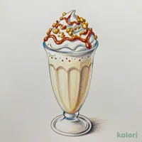 Whipped Caramel Crumble Shake (Takeout)