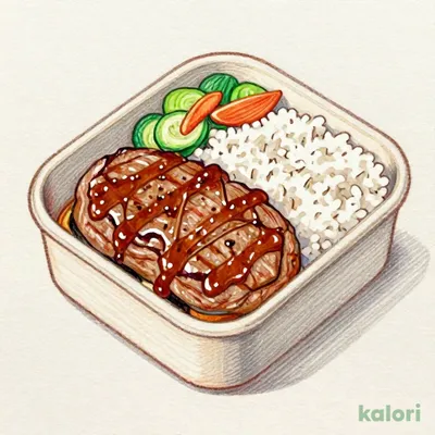 ●指定店舗限定● TO 手ごねハンバーグ弁当(150g)
