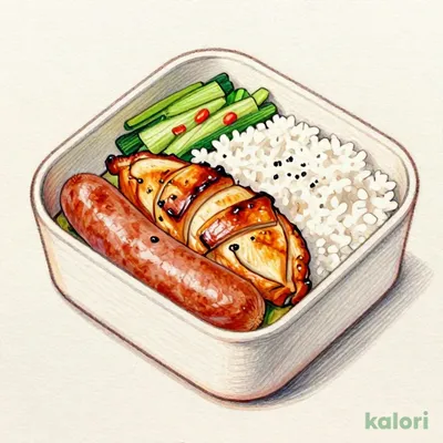 ●指定店舗限定● TOグリルチキン(200g)＆ソーセージ弁当