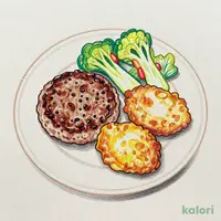 Lunch: Fried Oysters & 250g Hamburg Steak