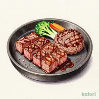【秋のごちそう】国産黒毛和牛サーロインカットステーキ&手ごねハンバーグ