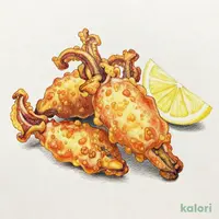 さくさくイカ唐揚げ