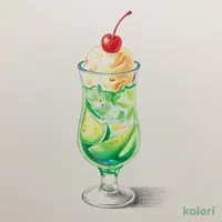 おこさまメロンソーダ