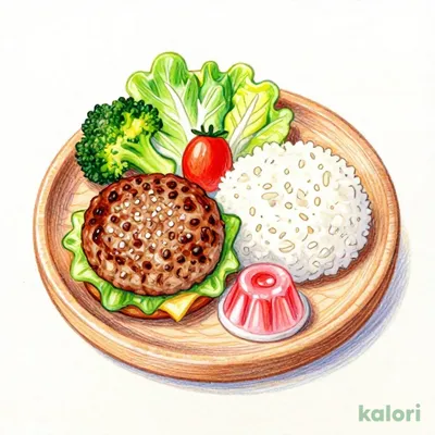 Kids Lunch with Hamburger Steak (SS)