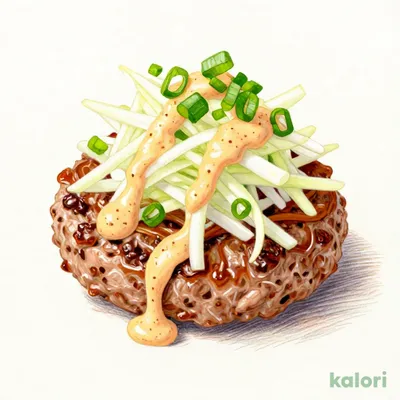 ねぎポンおろしバーグステーキ S