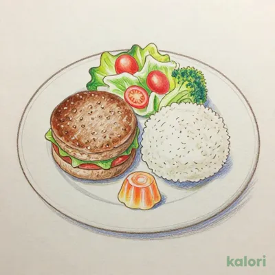Kids' Hamburg Steak Meal (SS)