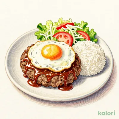 エッグハンバーグ L