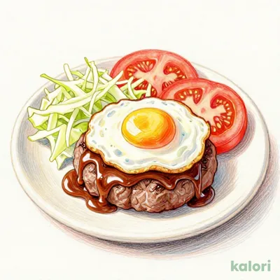 エッグバーグステーキ M