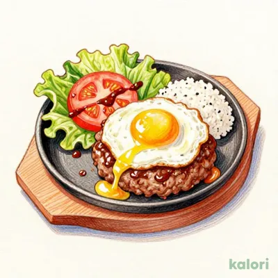 Egg Hamburg Steak (S)