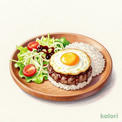 エッグバーグディッシュ M