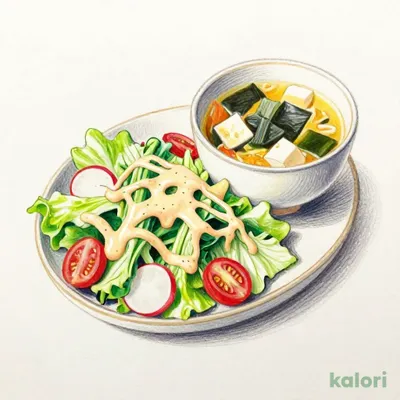 サラダ・みそ汁セット