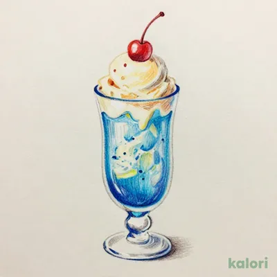 ソーダアイスフロート S