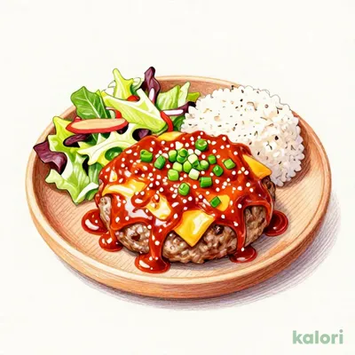 チーズダッカルビ風バーグディッシュ L