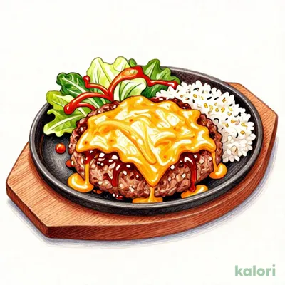 チーズバーグステーキ L
