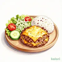 Cheese Hamburg Dish (L)