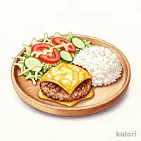 Cheese Burger Dish (M)