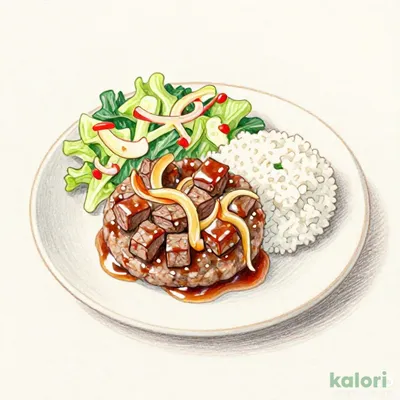 ハンバーグ&コロコロステーキ ハンバーグS
