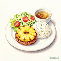 パインバーグディッシュランチ（みそ汁付） M
